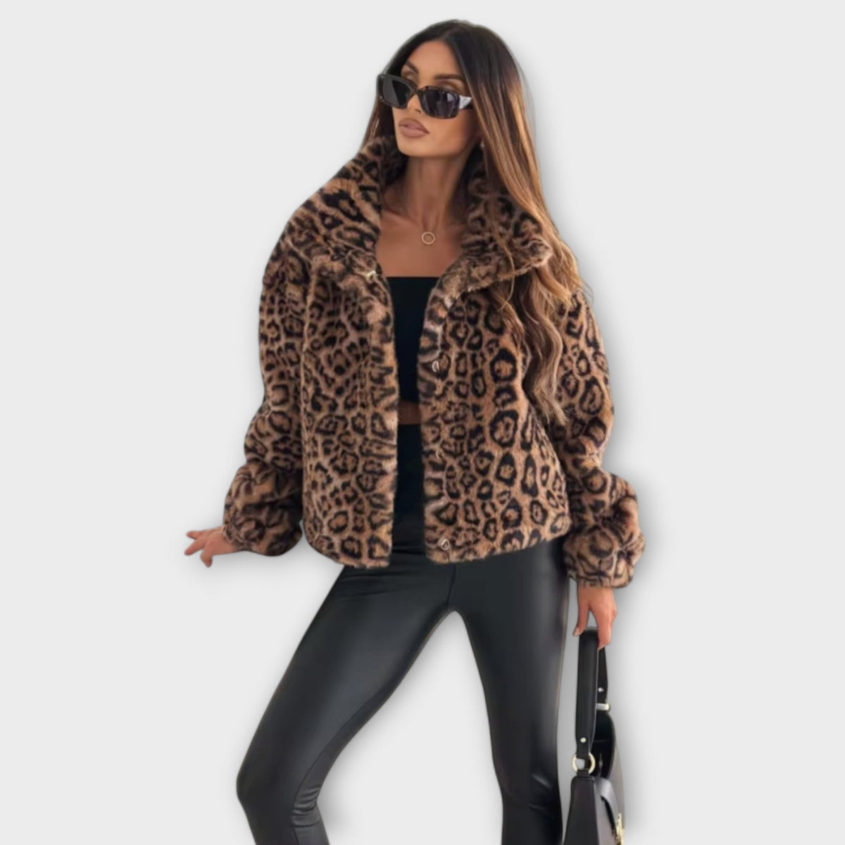 Blouson en similicuir