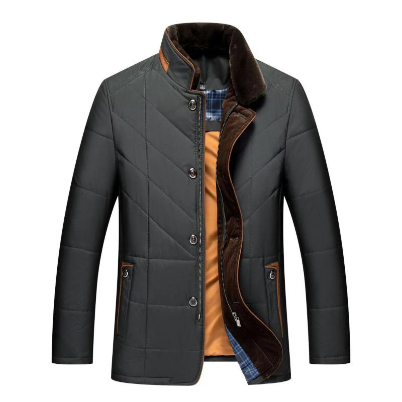 Charles™ | Warm Vintage Quilted Fur-Collar Jacket