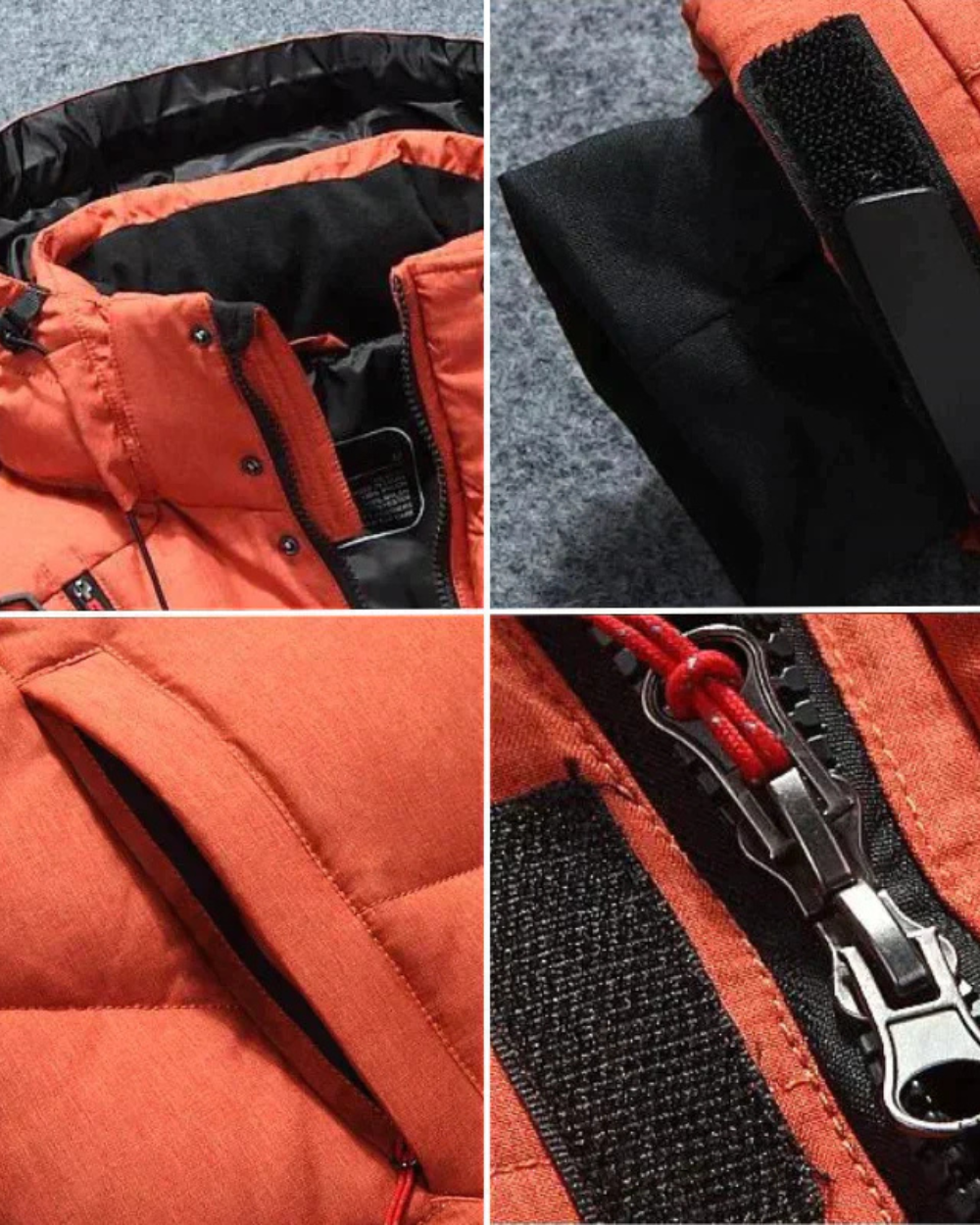 Gary™ | Warm Hooded Multi-Pocket Winter Jacket