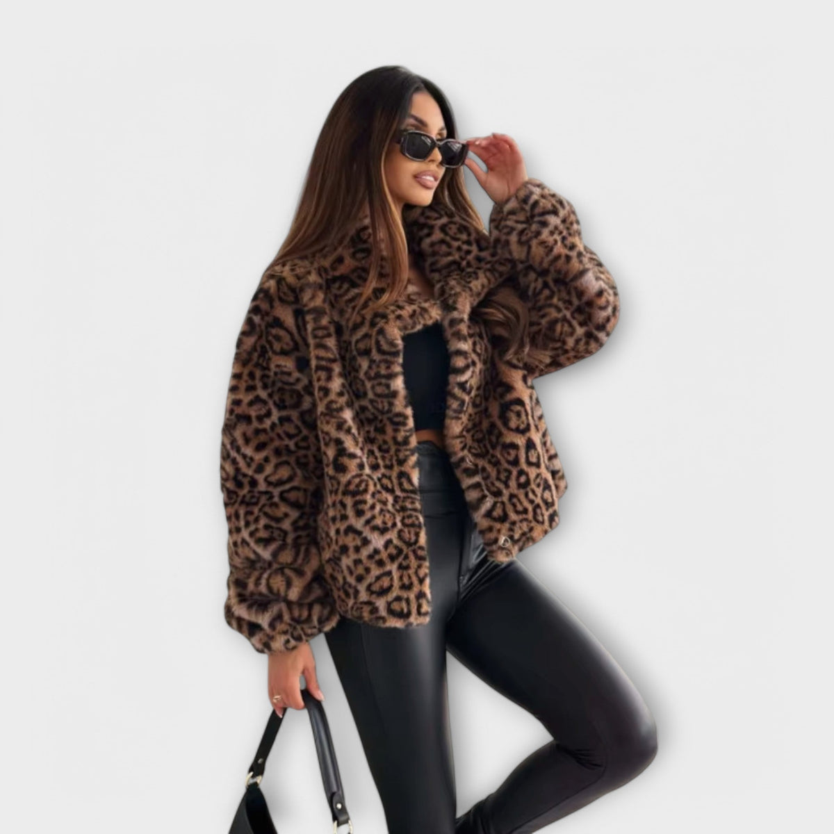 Blouson en similicuir