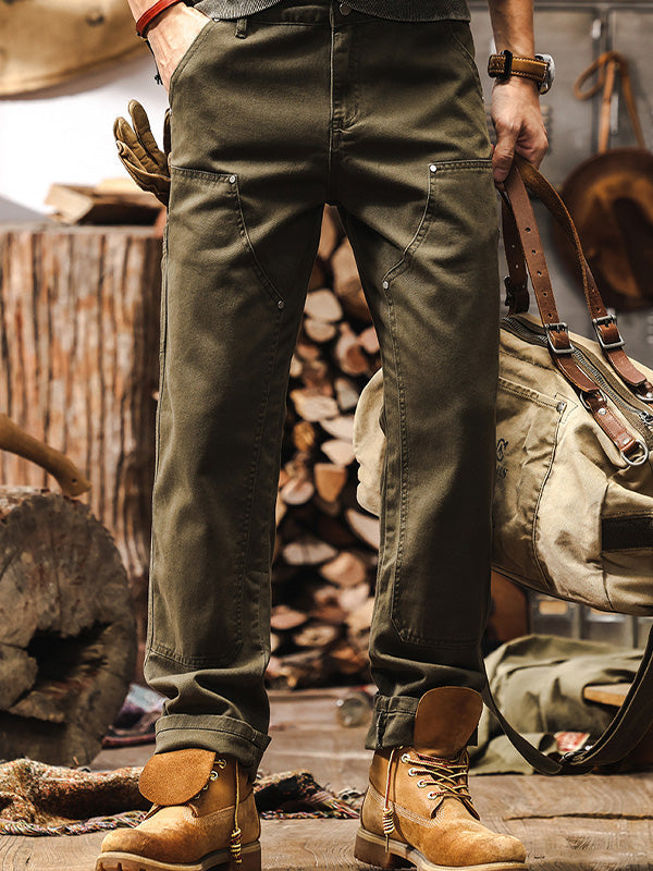 Pantalon utilitaire en sergé tactique