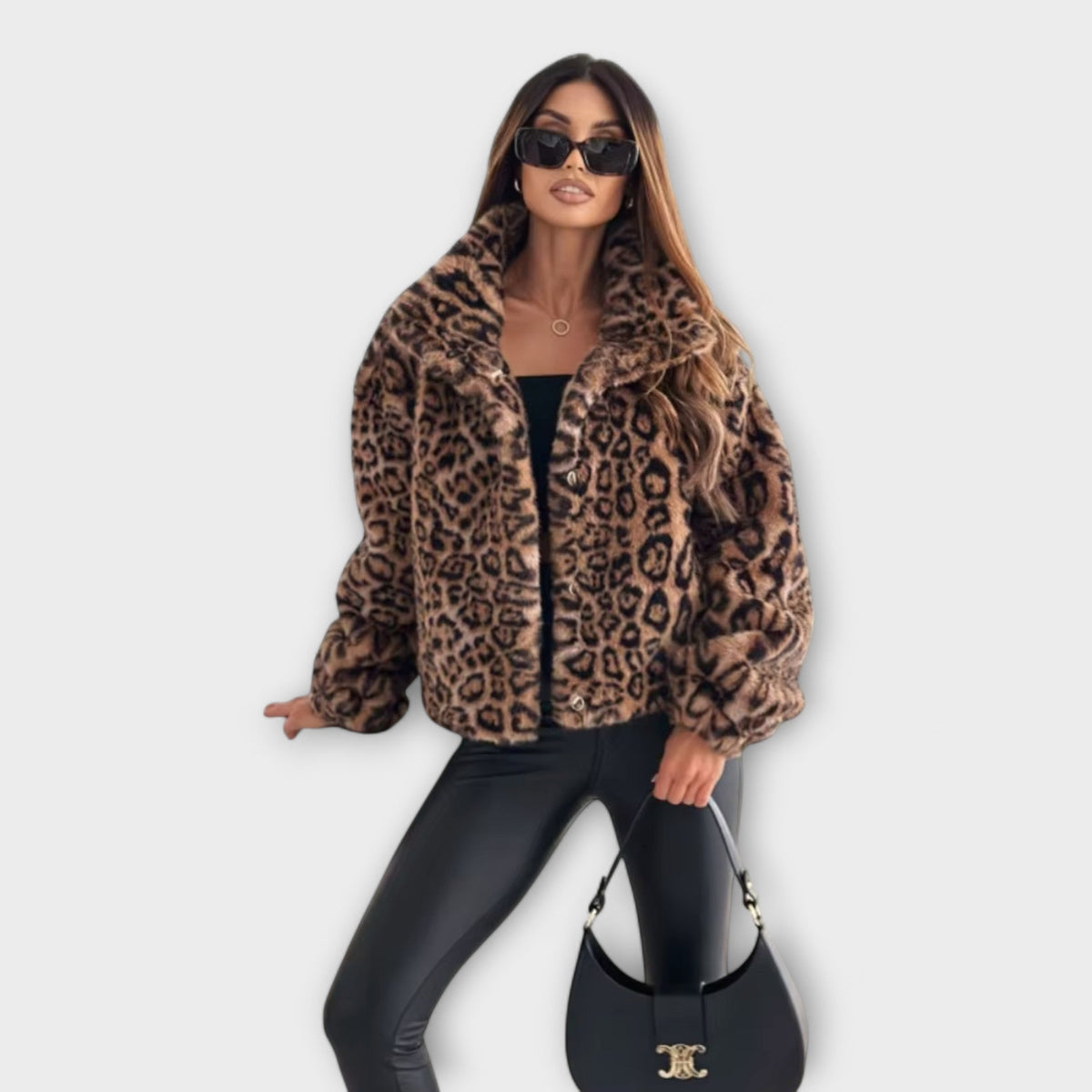 Blouson en similicuir