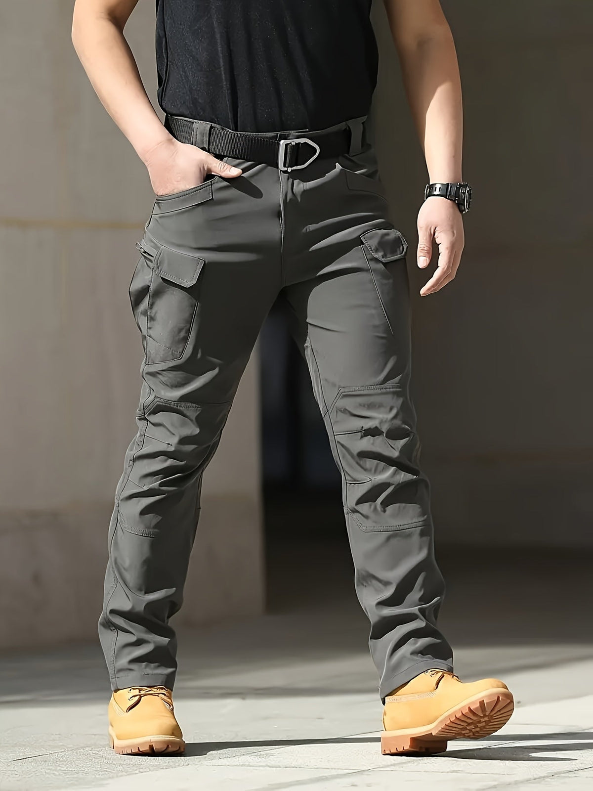 Rugged Multi-Pocket Tactical Pants