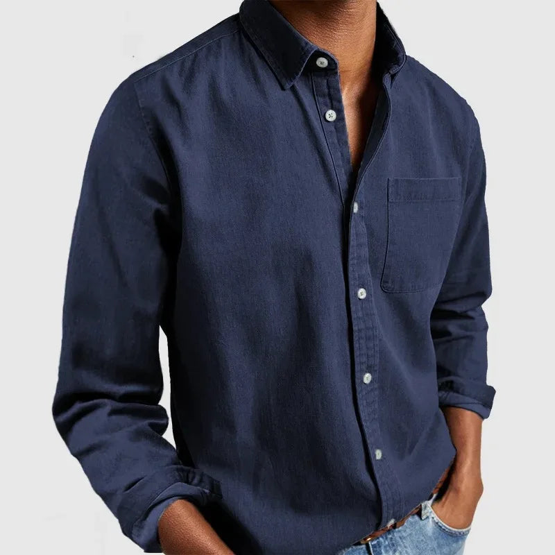 Stylish Men's Button-Down Shirt