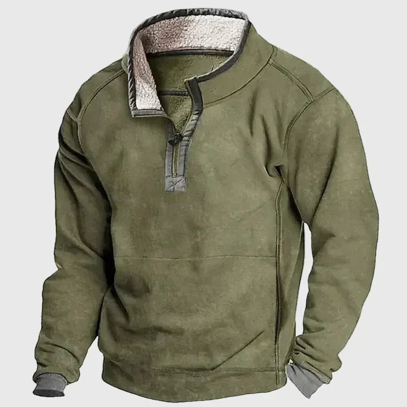 Men's Tactical Knit Half-Zip Sweater
