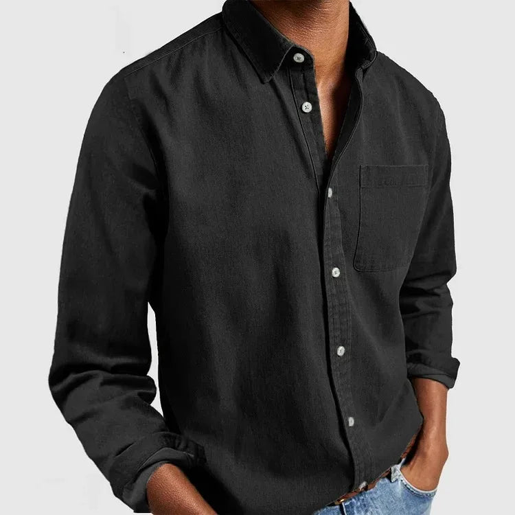 Stylish Men's Button-Down Shirt