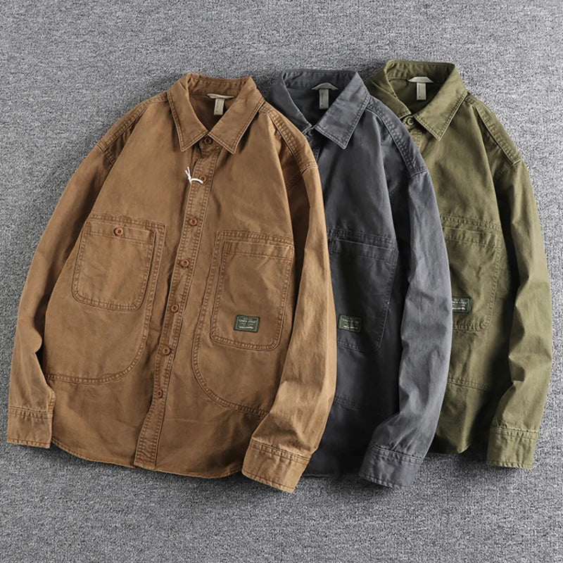 Classic Washed Work Shirt