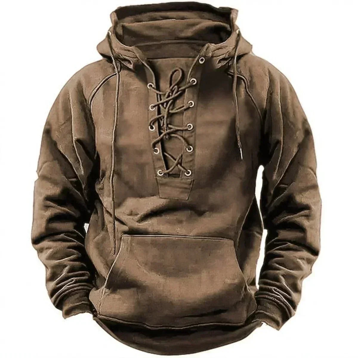 Tactical Lace-Up Hoodie
