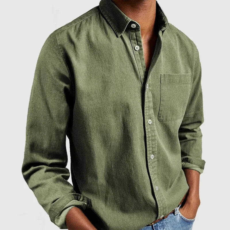 Stylish Men's Button-Down Shirt
