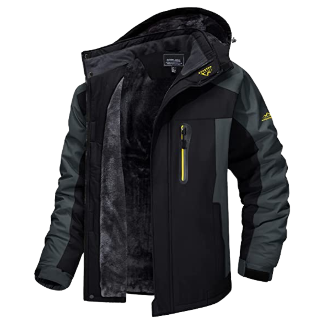 Robert™ | Classic Warm Waterproof Hooded Jacket