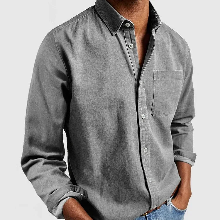 Stylish Men's Button-Down Shirt