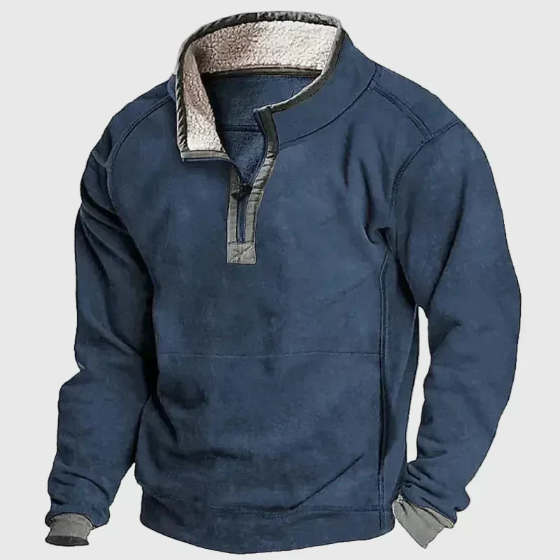 Men's Tactical Knit Half-Zip Sweater