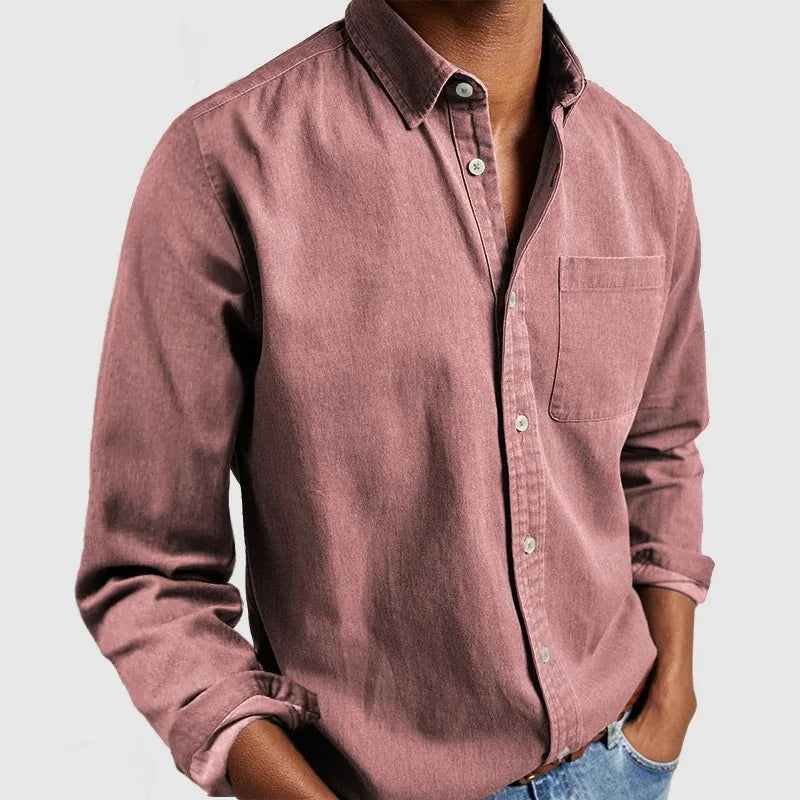 Stylish Men's Button-Down Shirt