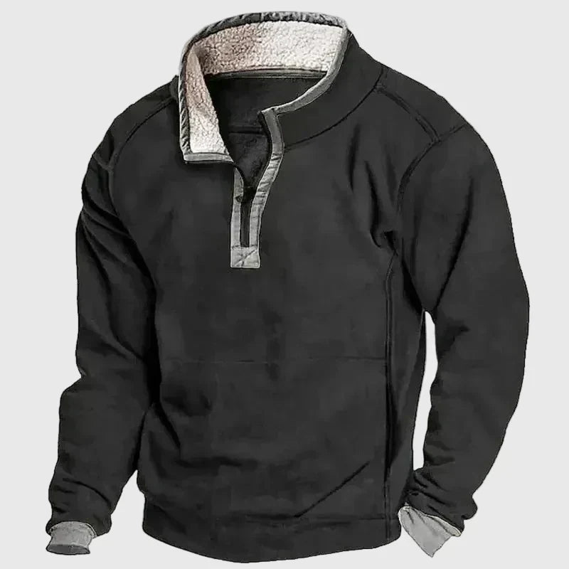 Men's Tactical Knit Half-Zip Sweater