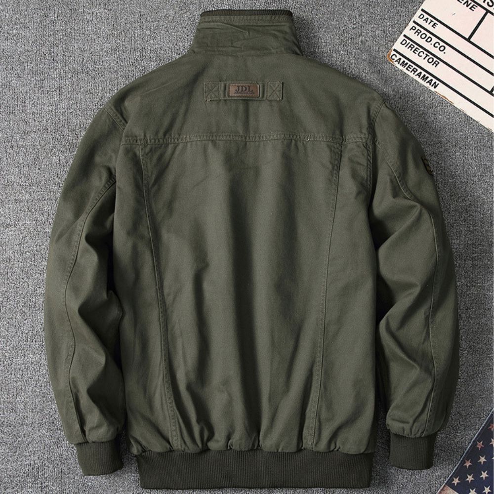 Men's Rugged Fleece-Lined Outdoor Jacket