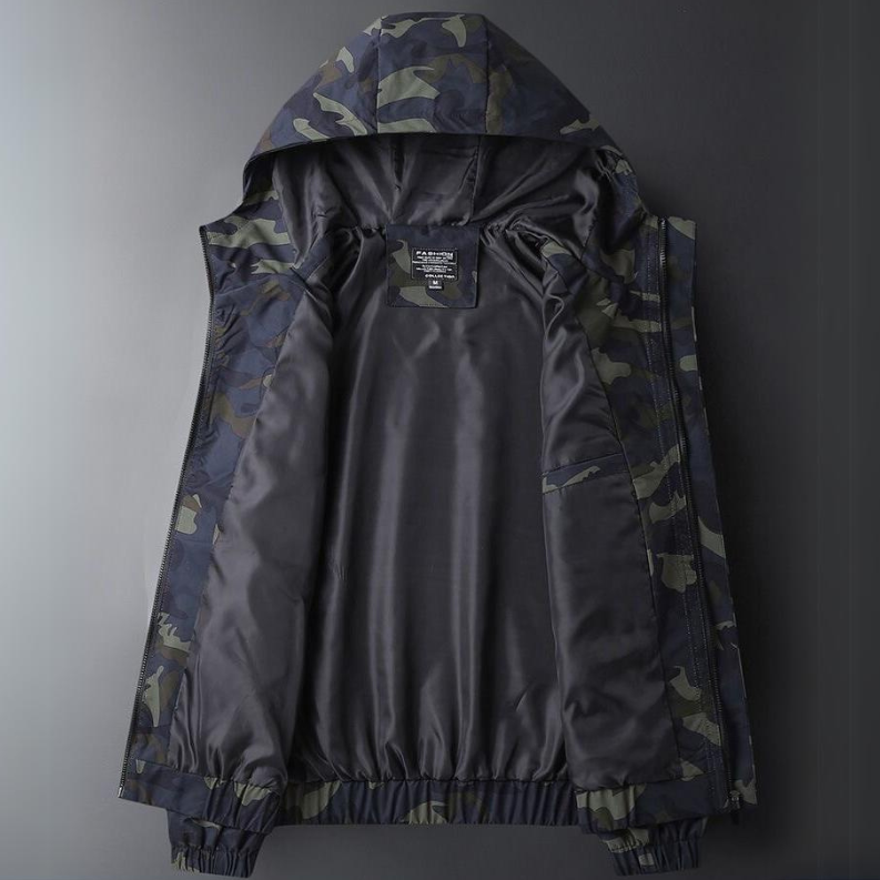 Keith™ | Classic Camo Hooded Jacket
