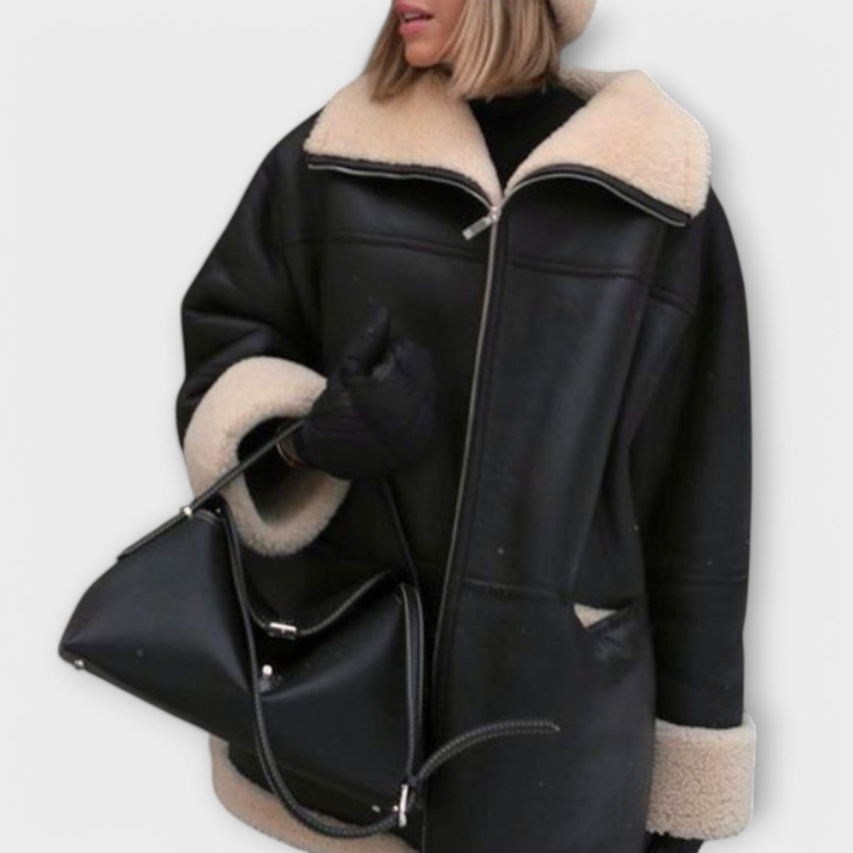 Blouson en cuir