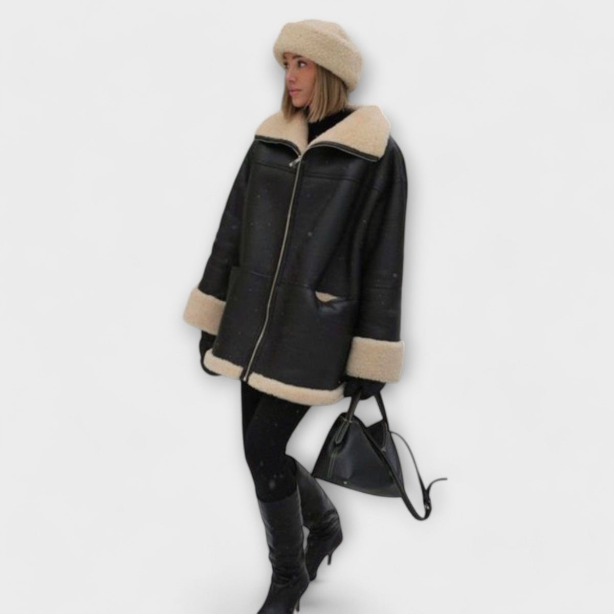 Blouson en cuir