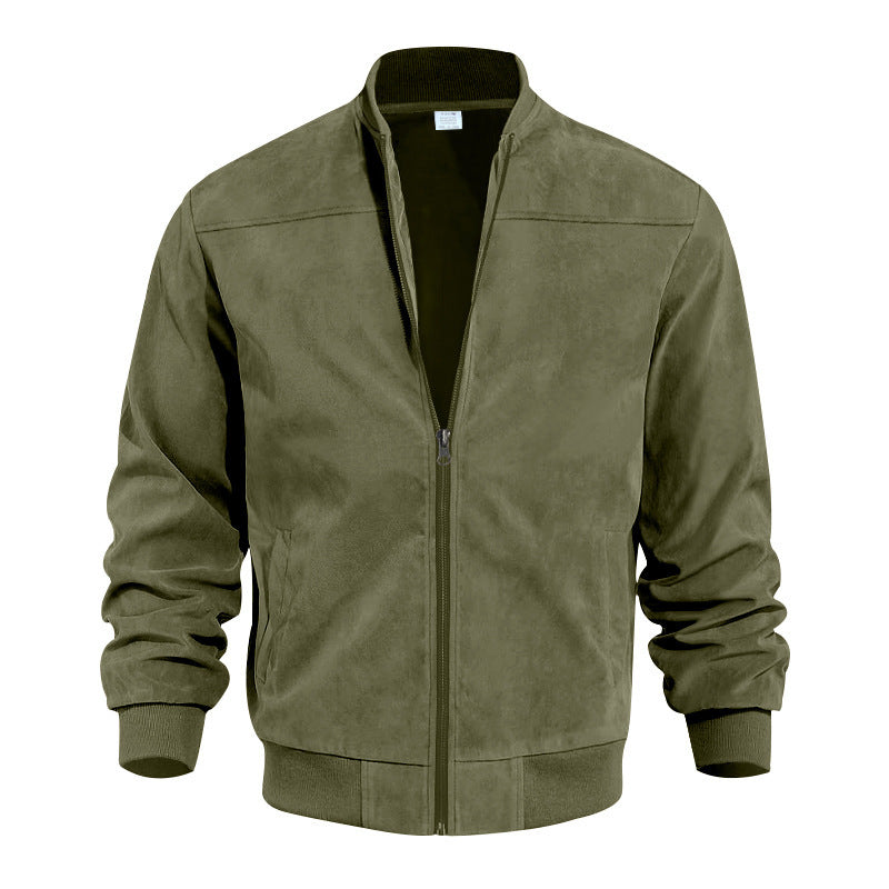 Richard™ | Vintage Suede-Look Bomber Jacket