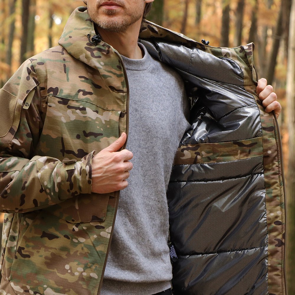 Manteau d'hiver tactique M65 thermique haut de gamme pour hommes