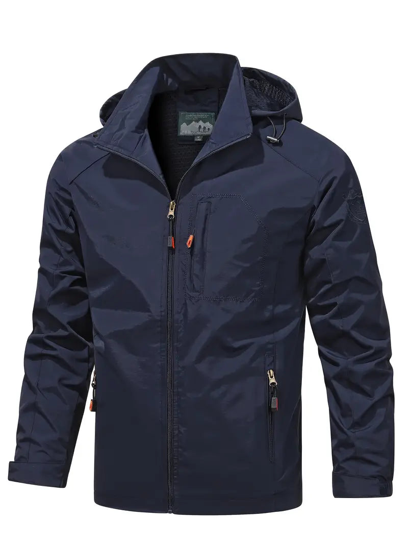 Steven™ | Classic Hooded Windbreaker Jacket