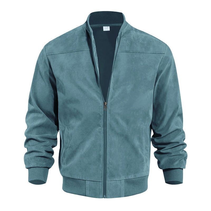 Richard™ | Vintage Suede-Look Bomber Jacket