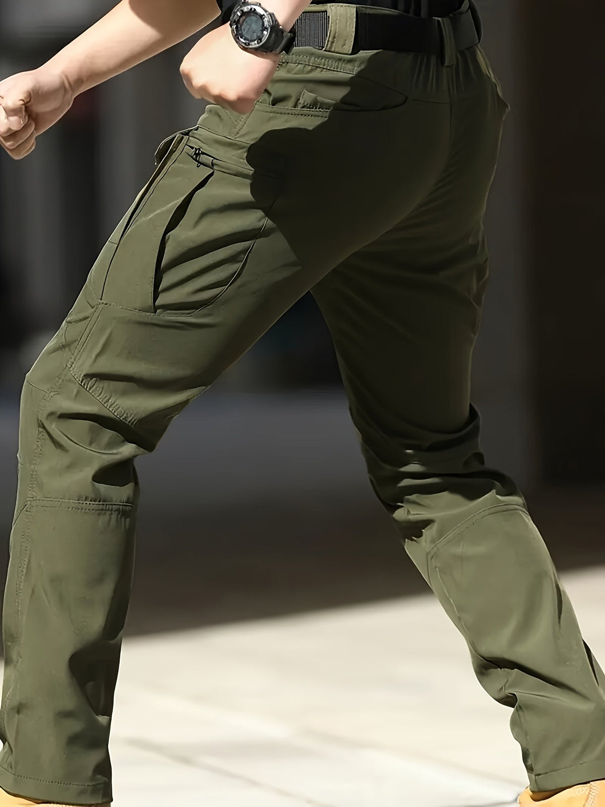 Rugged Multi-Pocket Tactical Pants