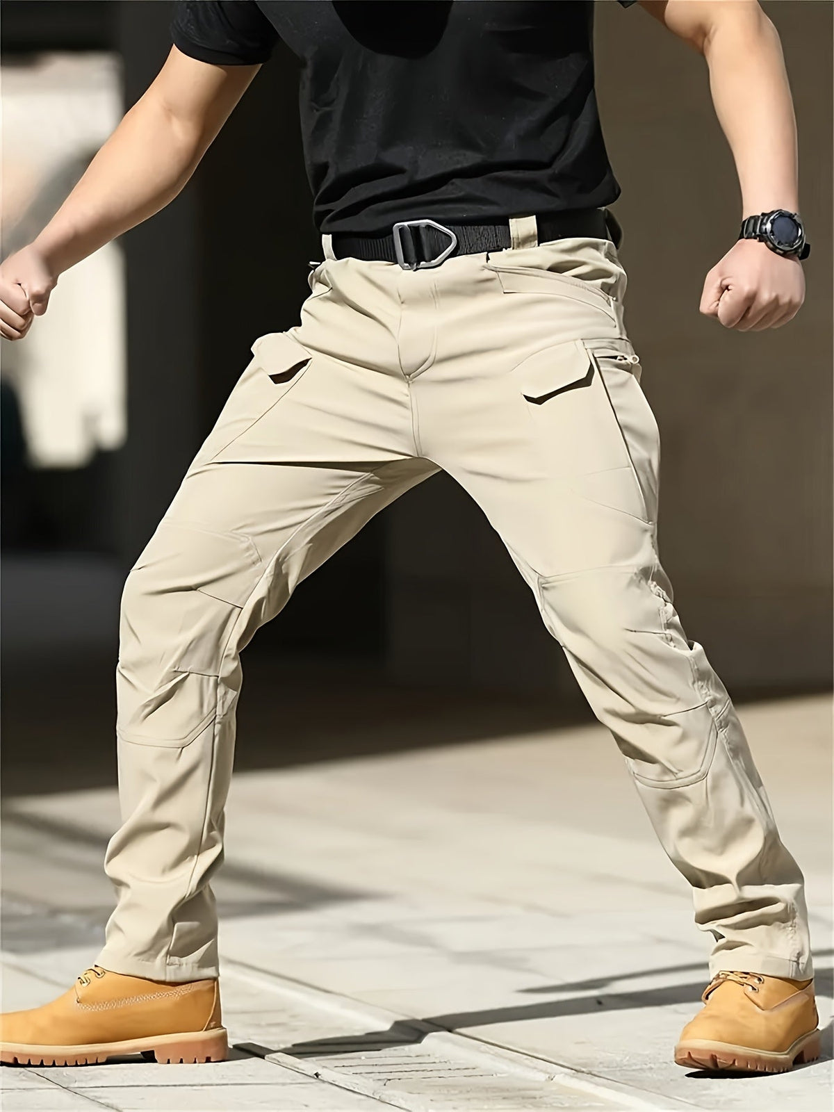 Rugged Multi-Pocket Tactical Pants