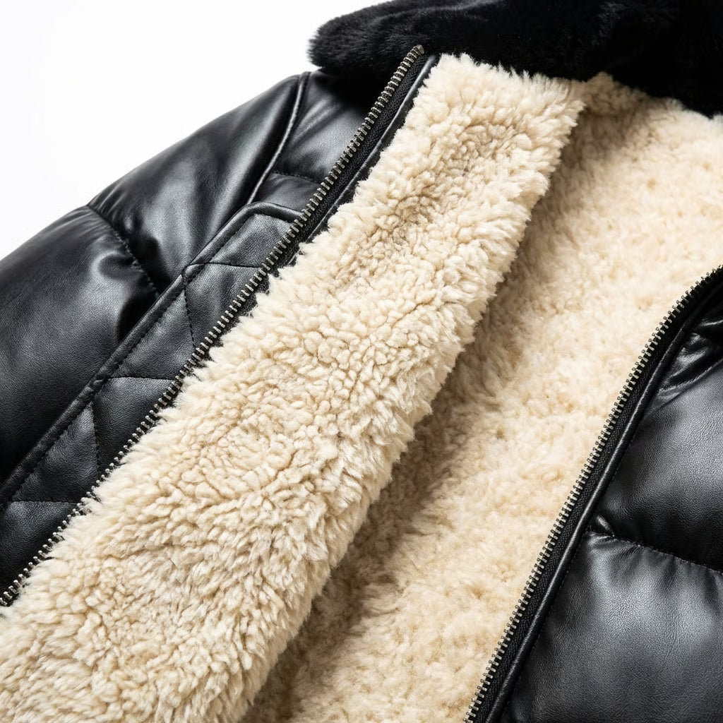 Vintage Style Padded Winter Jacket