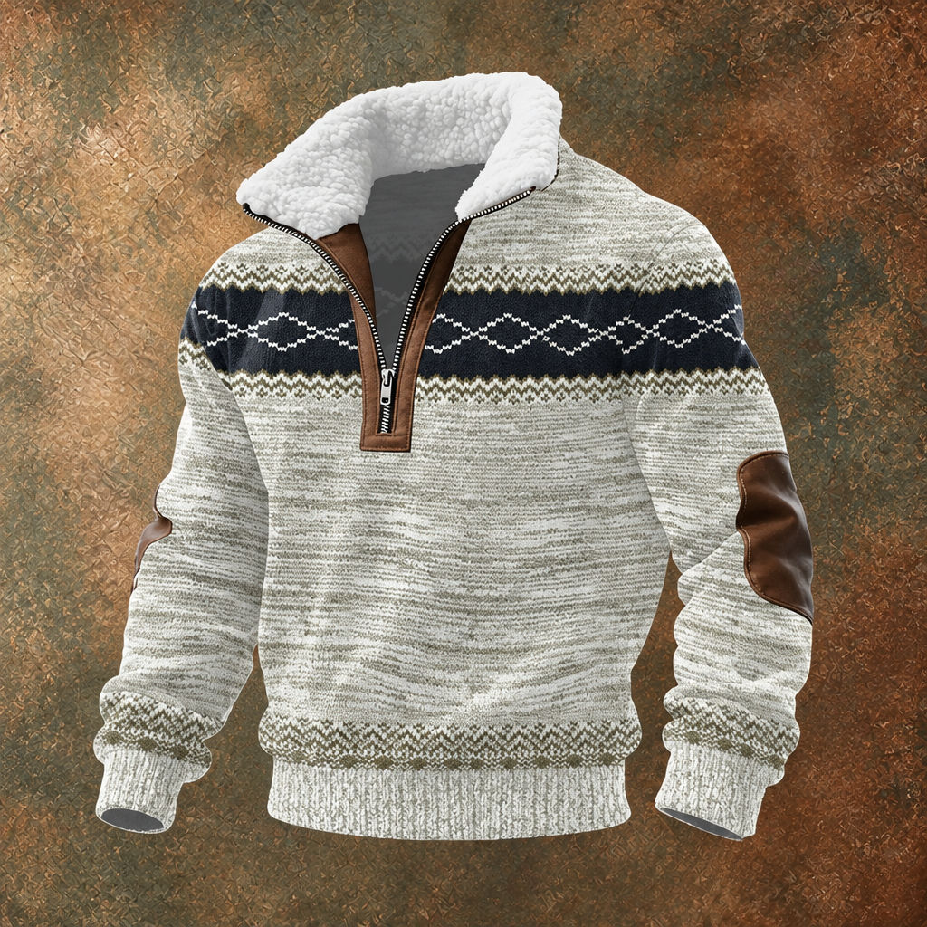 Chandail polo classique d'automne pour homme