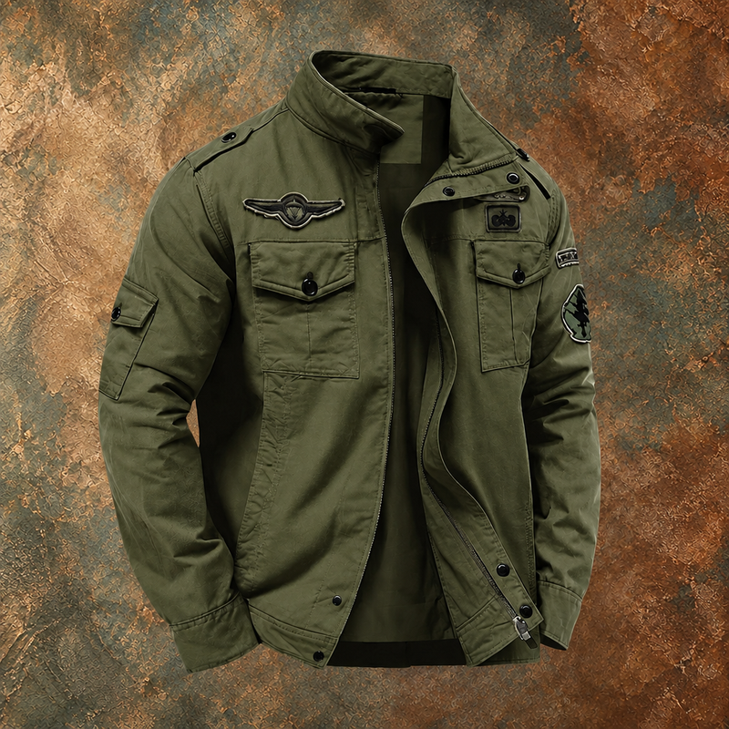 Veste militaire structurée