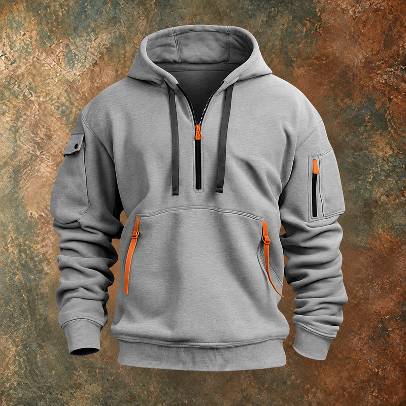 Veste raffinée à col montant