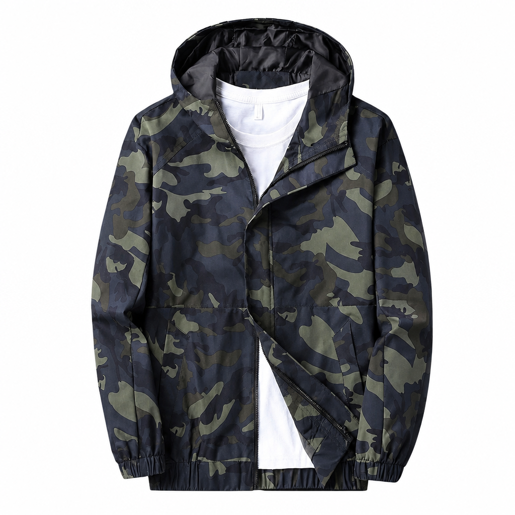 Keith™ | Blouson à capuchon camouflage classique