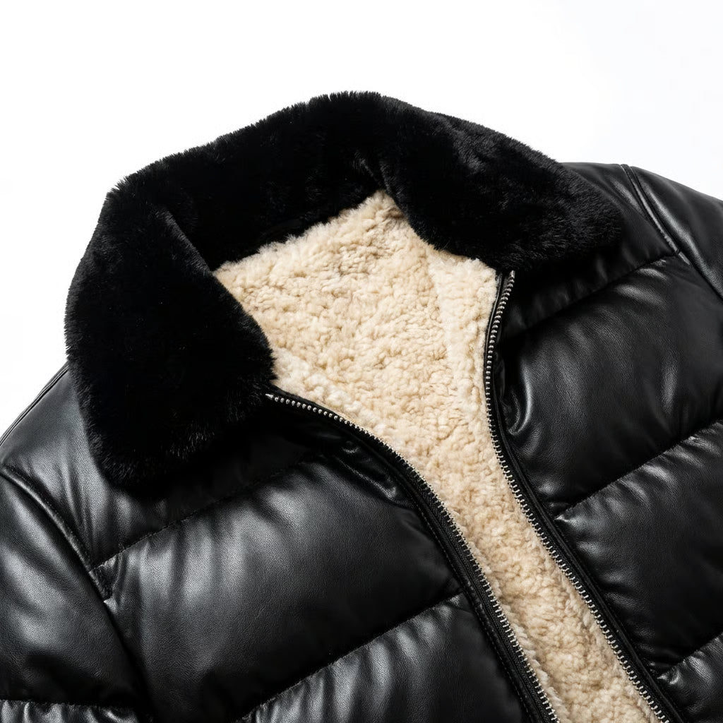 Vintage Style Padded Winter Jacket