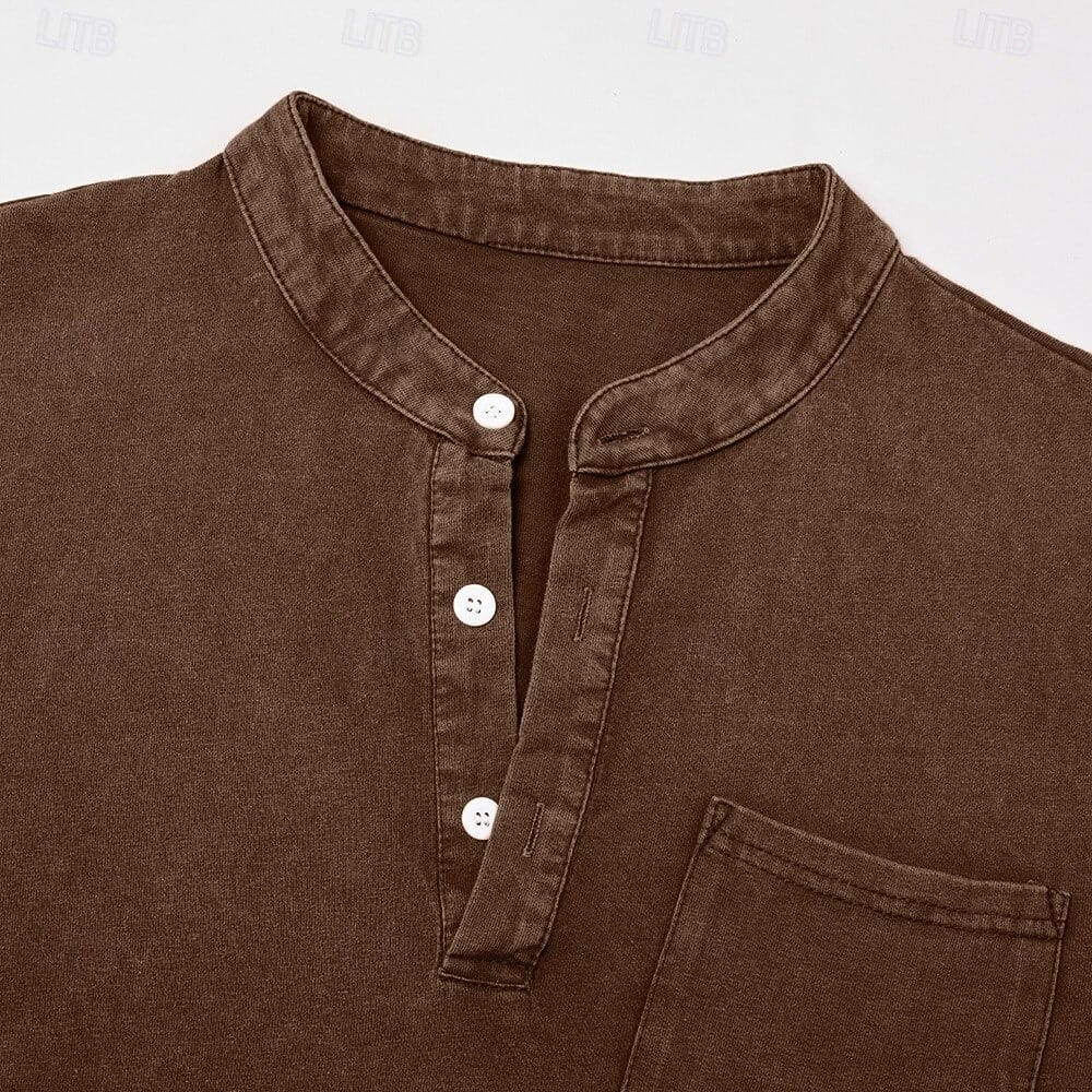 Classic Long Sleeve Henley
