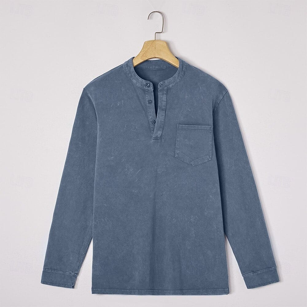 Classic Long Sleeve Henley
