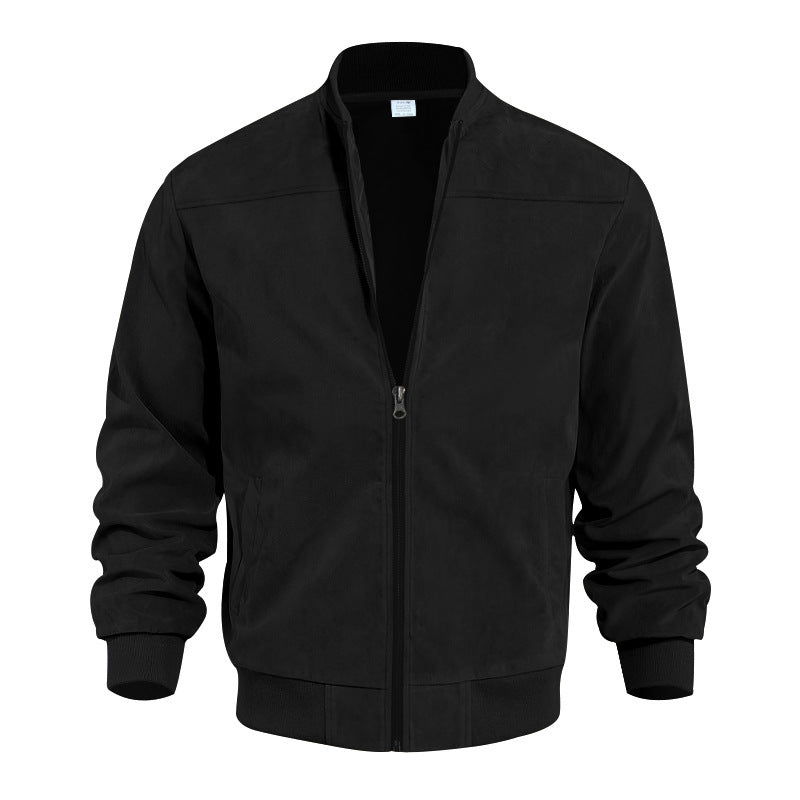 Richard™ | Vintage Suede-Look Bomber Jacket