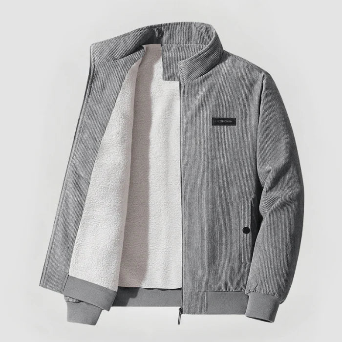 Carl™ | Warm Classic Fleece-Lined Corduroy Jacket