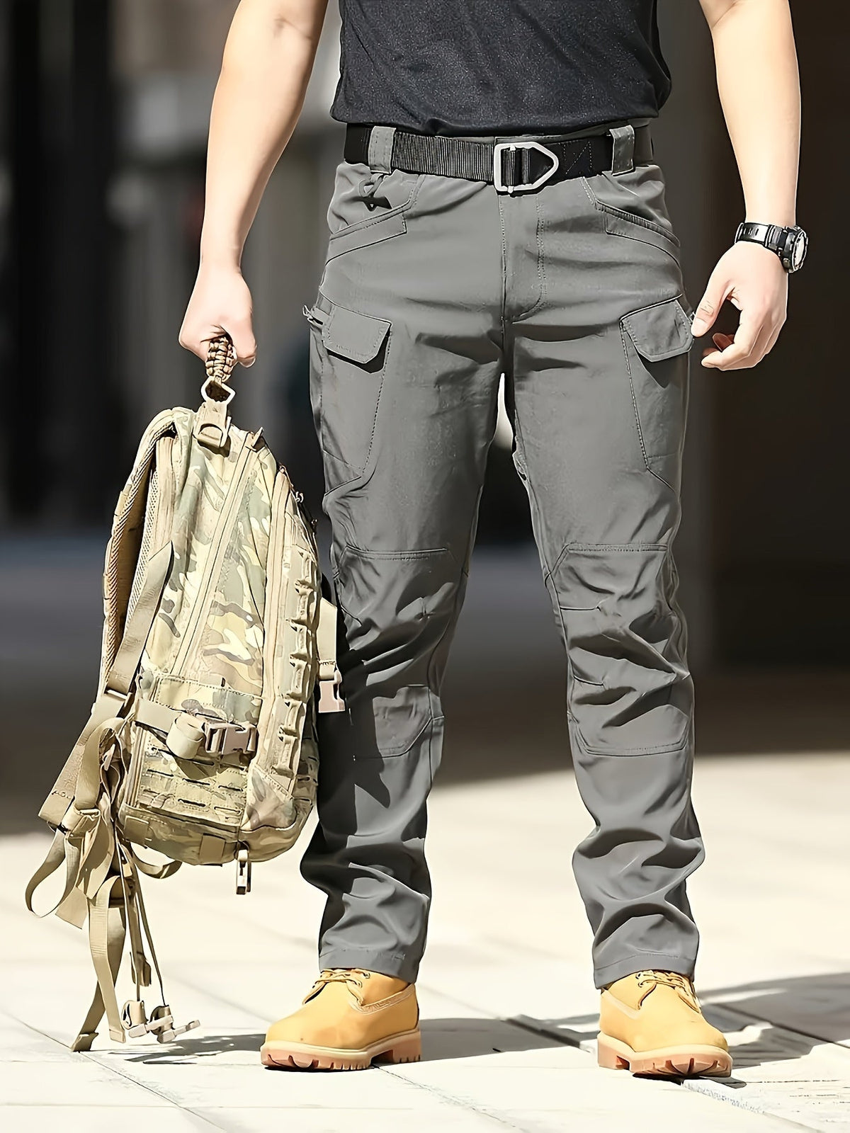 Rugged Multi-Pocket Tactical Pants