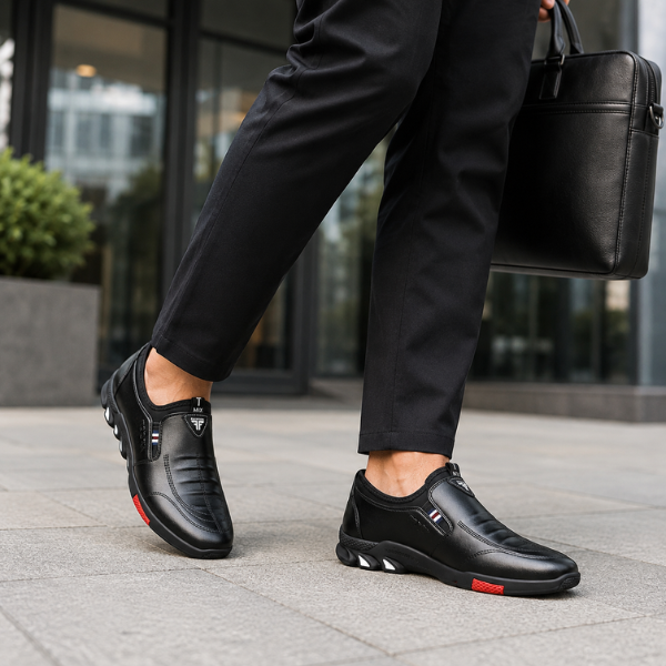 Souliers habillés classiques pour hommes avec semelle antidérapante