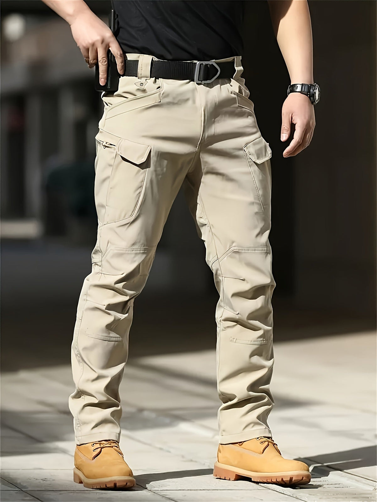 Rugged Multi-Pocket Tactical Pants