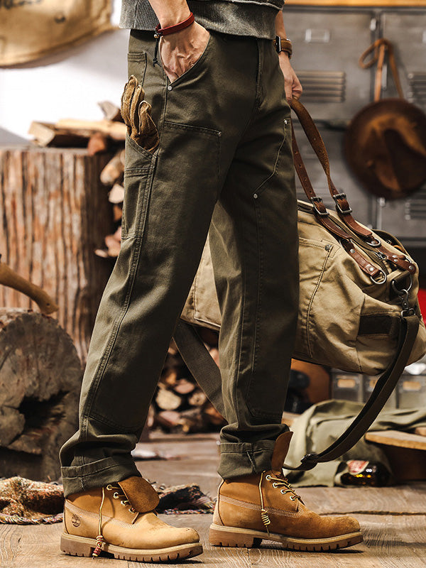 Pantalon utilitaire en sergé tactique