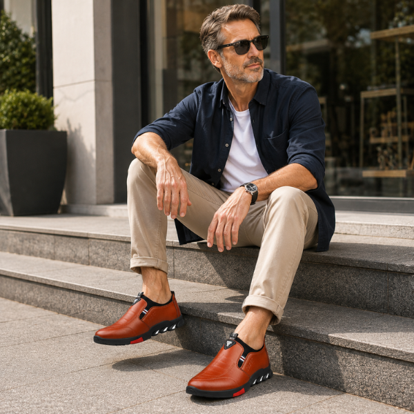 Souliers habillés classiques pour hommes avec semelle antidérapante