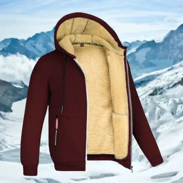 Gilbert™ | Cozy Sherpa-Lined Hooded Jacket