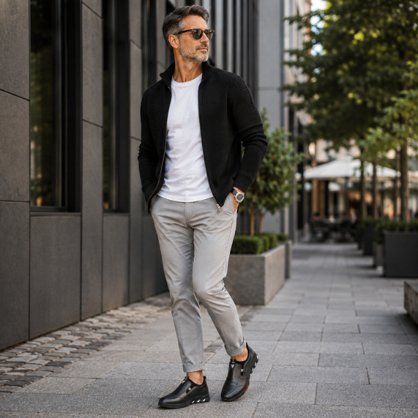 Souliers habillés classiques pour hommes avec semelle antidérapante