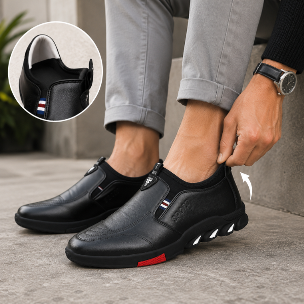 Souliers habillés classiques pour hommes avec semelle antidérapante