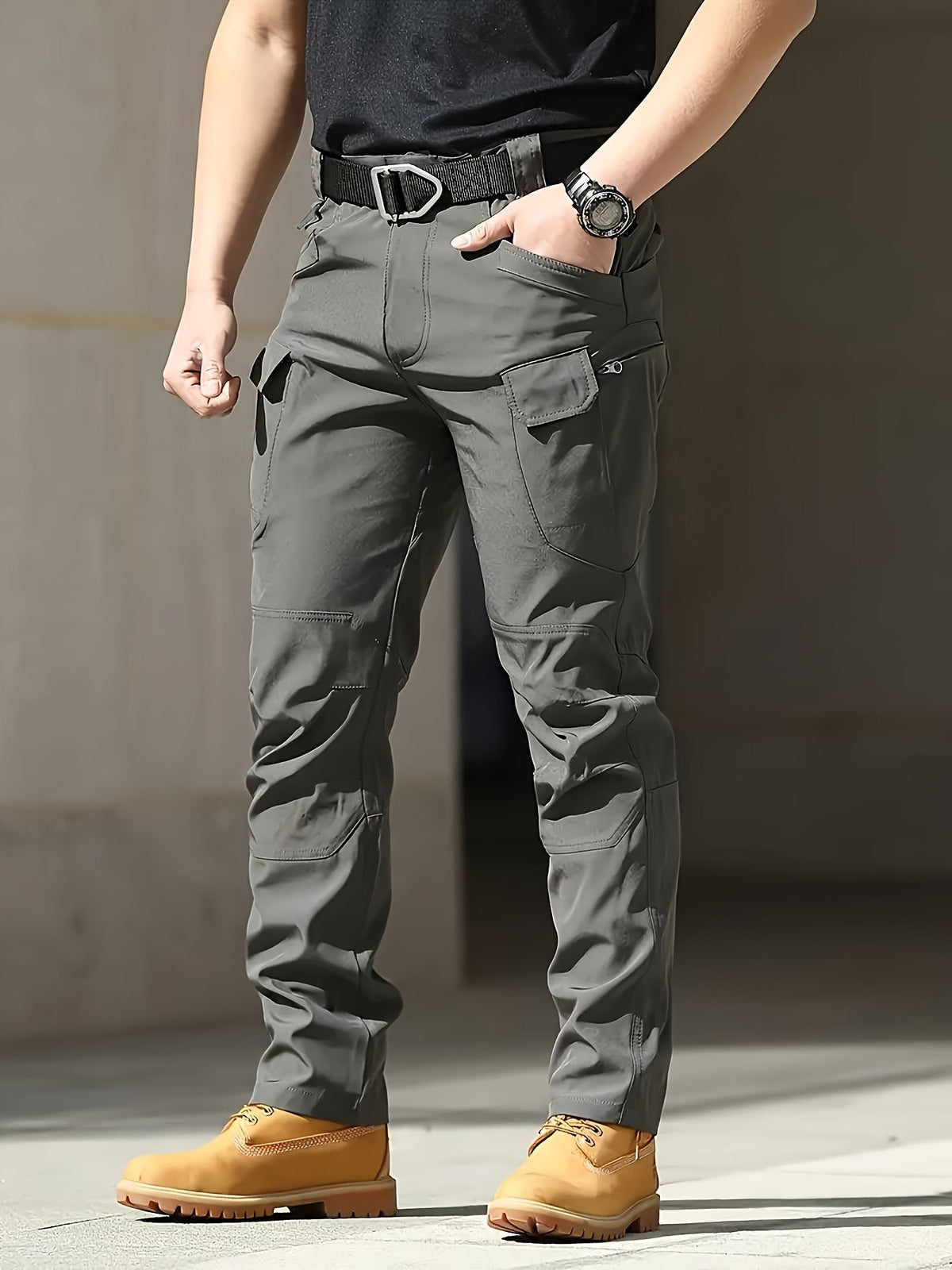 Rugged Multi-Pocket Tactical Pants