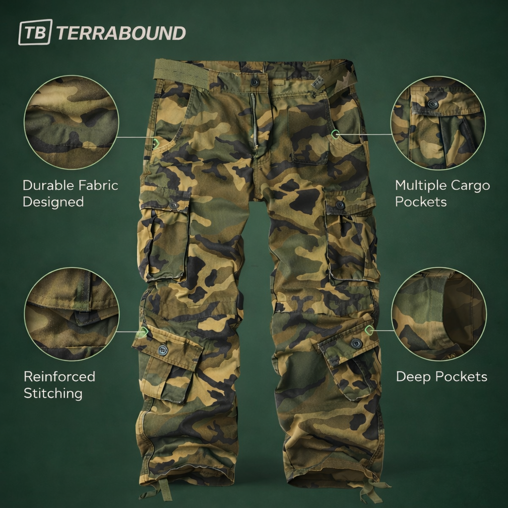 Men's Tactical Camouflage Cargo Pants