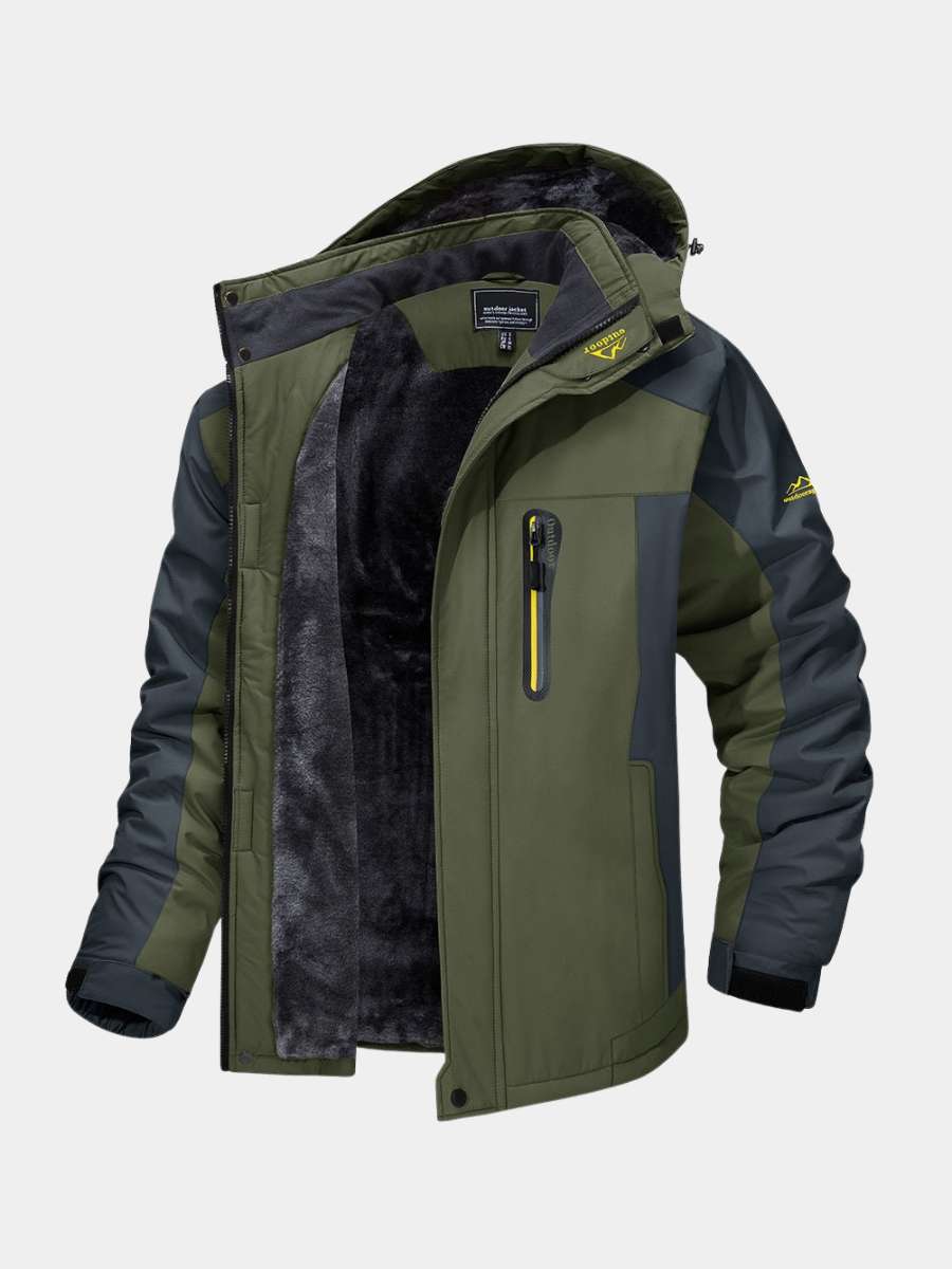 Robert™ | Classic Warm Waterproof Hooded Jacket