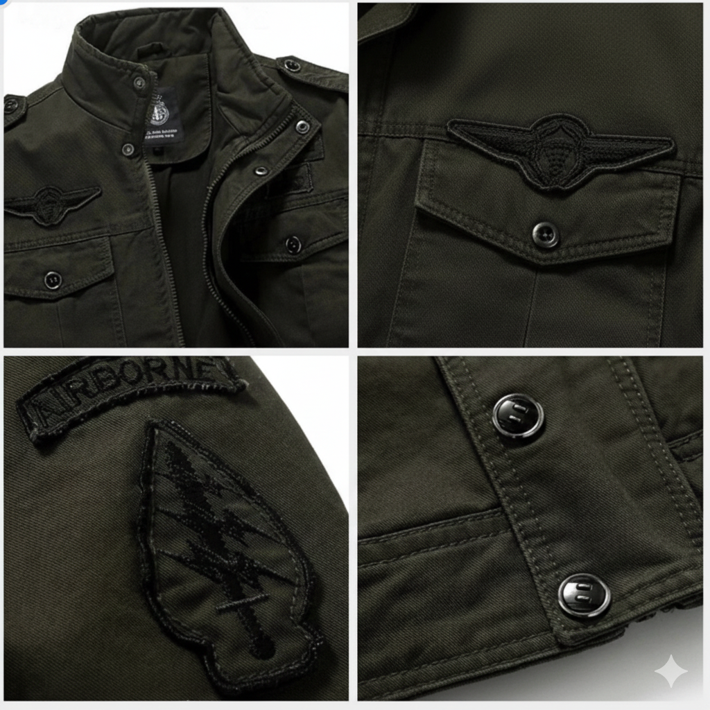 Structured Military Jacket